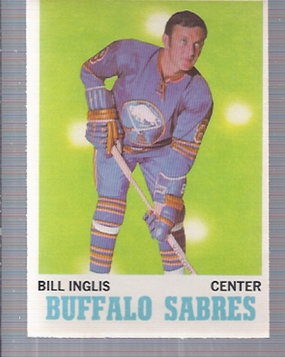 1970-71 O-Pee-Chee #130 Bill Inglis RC