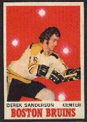 1970-71 O-Pee-Chee #136 Derek Sanderson