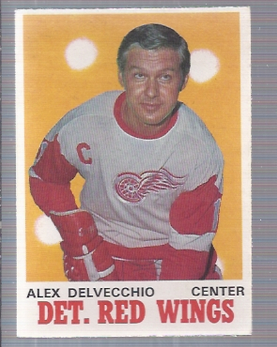 1970-71 O-Pee-Chee #157 Alex Delvecchio