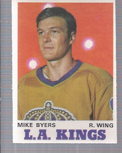 1970-71 O-Pee-Chee #160 Mike Byers RC
