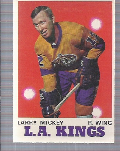 1970-71 O-Pee-Chee #162 Larry Mickey
