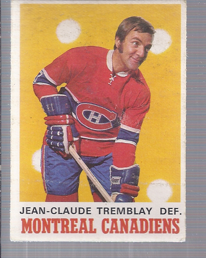 1970-71 O-Pee-Chee #178 J.C. Tremblay