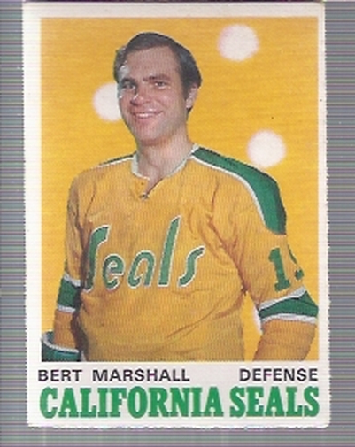 1970-71 O-Pee-Chee #188 Bert Marshall
