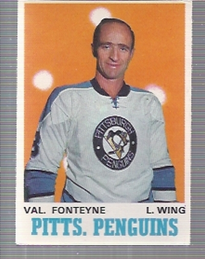 1970-71 O-Pee-Chee #208 Val Fonteyne