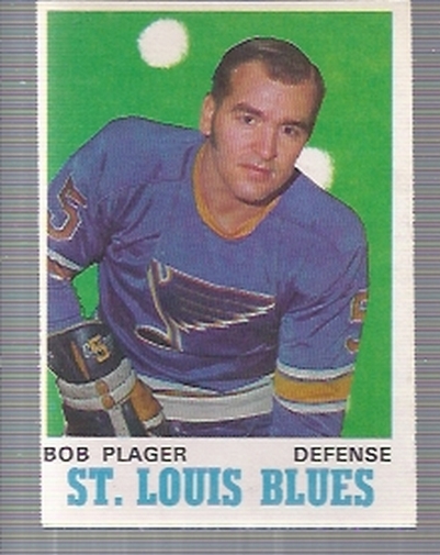 1970-71 O-Pee-Chee #211 Bob Plager