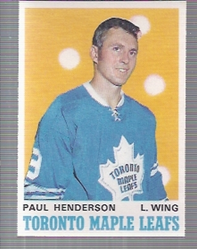 1970-71 O-Pee-Chee #217 Paul Henderson
