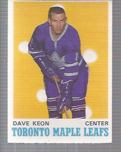 1970-71 O-Pee-Chee #219 Dave Keon
