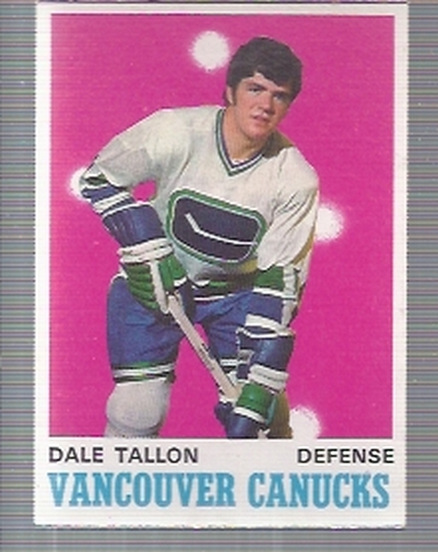 1970-71 O-Pee-Chee #225 Dale Tallon RC