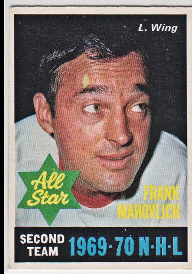 1970-71 O-Pee-Chee #242 Frank Mahovlich AS2