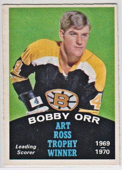 1970-71 O-Pee-Chee #249 Bobby Orr Ross front image