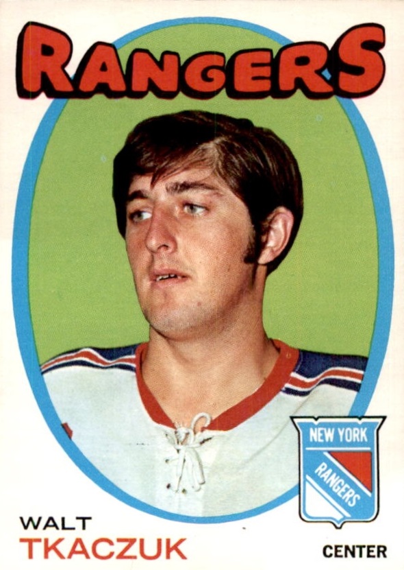 1971-72 O-Pee-Chee #75 Walt Tkaczuk
