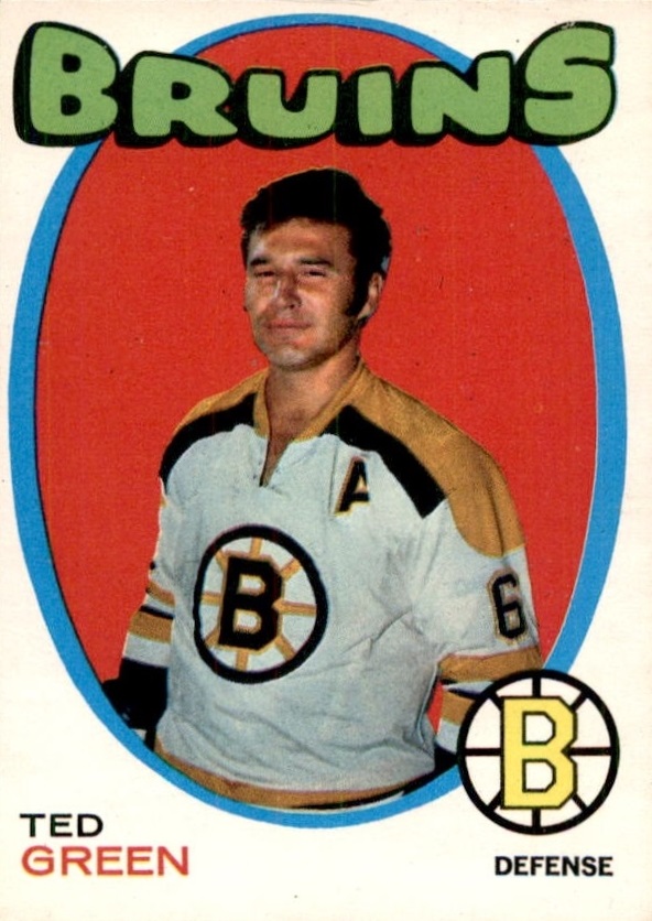 1971-72 O-Pee-Chee #173 Ted Green