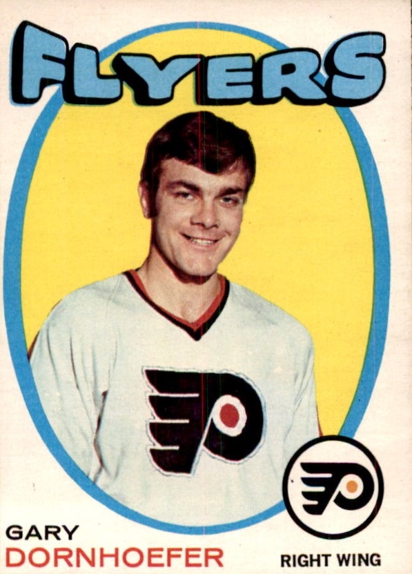 1971-72 O-Pee-Chee #202 Gary Dornhoefer