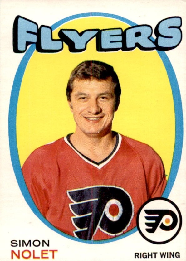 1971-72 O-Pee-Chee #206 Simon Nolet
