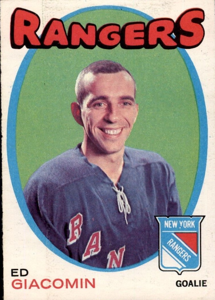 1971-72 O-Pee-Chee #220 Ed Giacomin