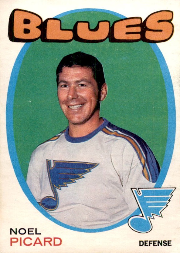 1971-72 O-Pee-Chee #224 Noel Picard