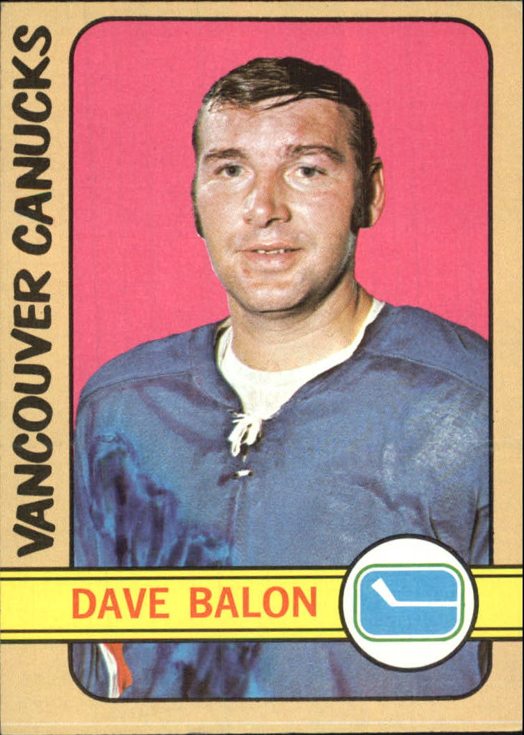 1972-73 Topps #117 Dave Balon DP