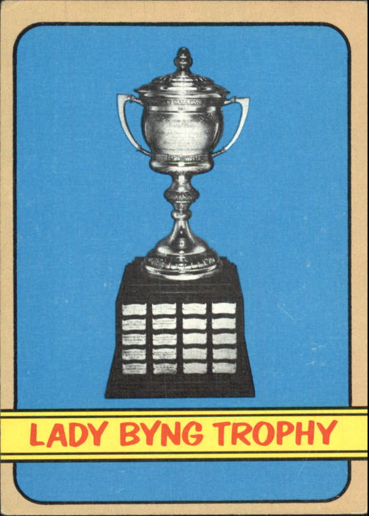 1972-73 Topps #175 Lady Byng Trophy DP