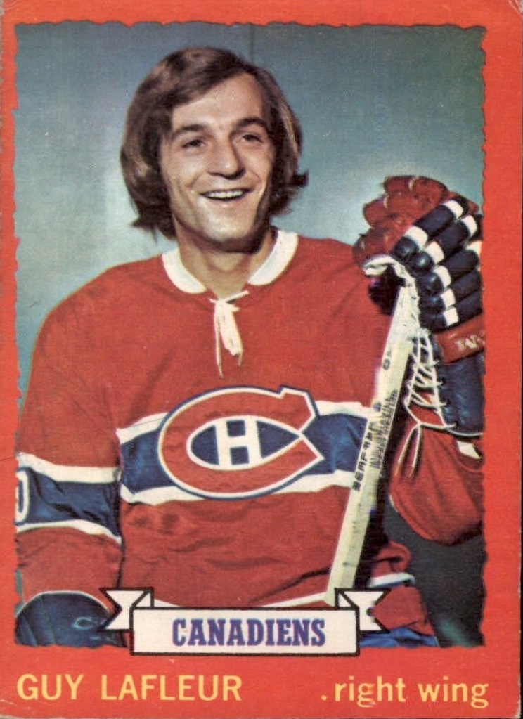 1973-74 O-Pee-Chee #72 Guy Lafleur