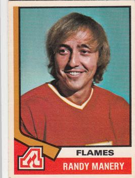 1974-75 O-Pee-Chee #86 Randy Manery