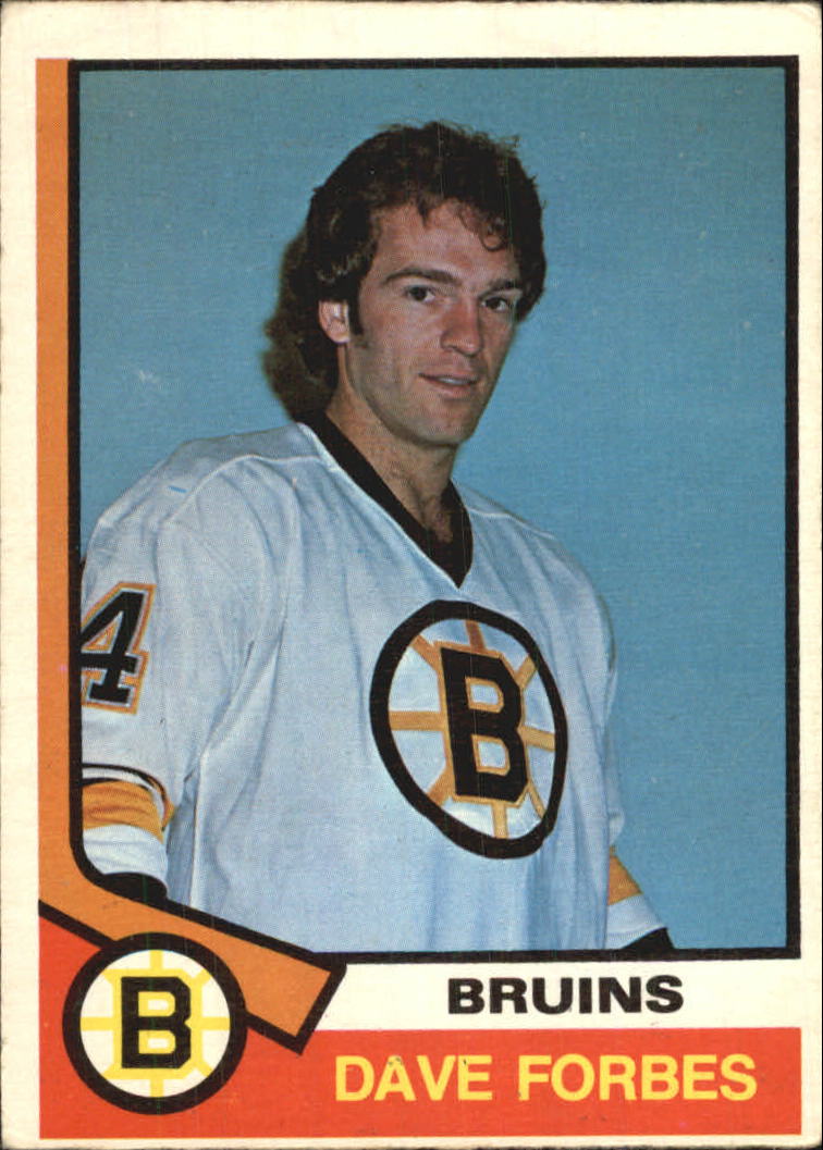 1974-75 O-Pee-Chee #266 Dave Forbes RC