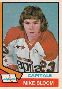 1974-75 O-Pee-Chee #369 Mike Bloom RC