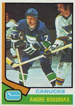1974-75 Topps #191 Andre Boudrias