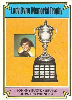 1974-75 Topps #245 Johnny Bucyk Byng