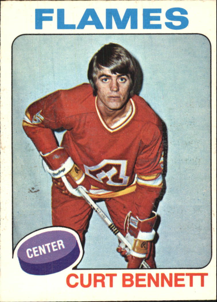 1975-76 O-Pee-Chee #8 Curt Bennett