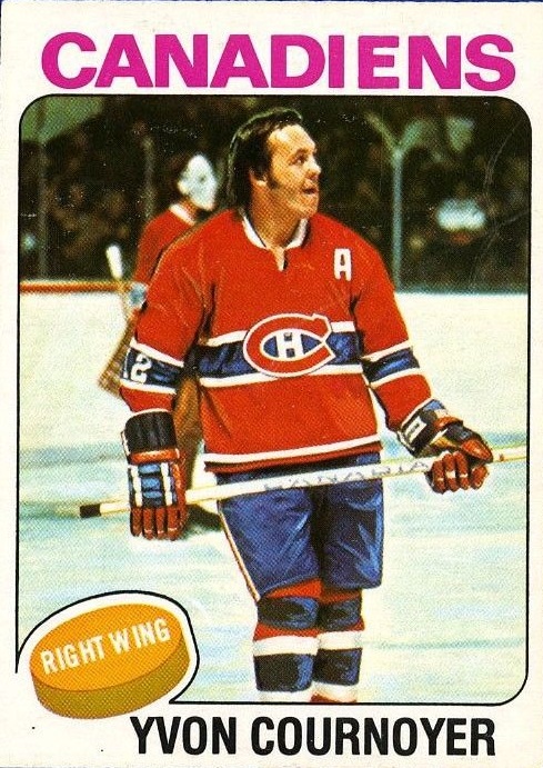 1975-76 O-Pee-Chee #70 Yvan Cournoyer