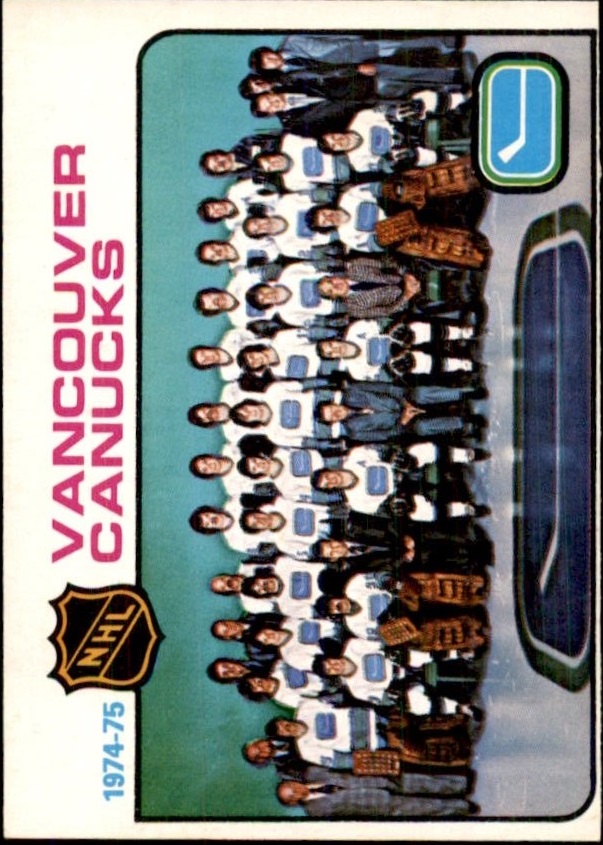 1975-76 O-Pee-Chee #97 Canucks Team