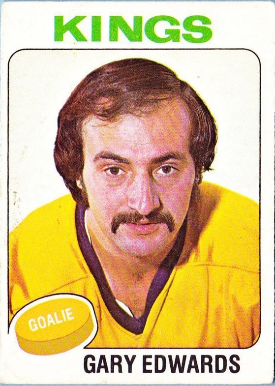 1975-76 O-Pee-Chee #105 Gary Edwards