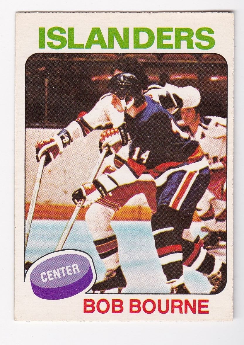 1975-76 O-Pee-Chee #163 Bob Bourne RC