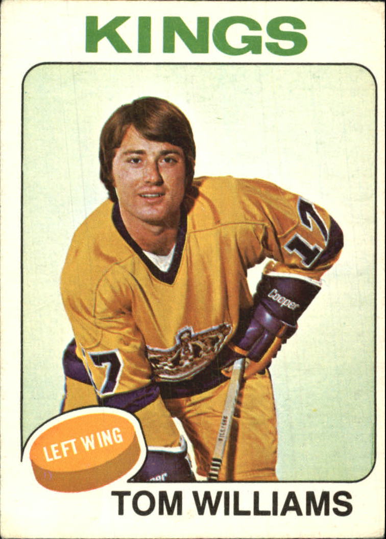1975-76 O-Pee-Chee #179 Tom Williams