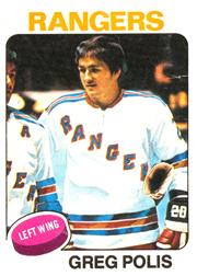 1975-76 O-Pee-Chee #201 Greg Polis