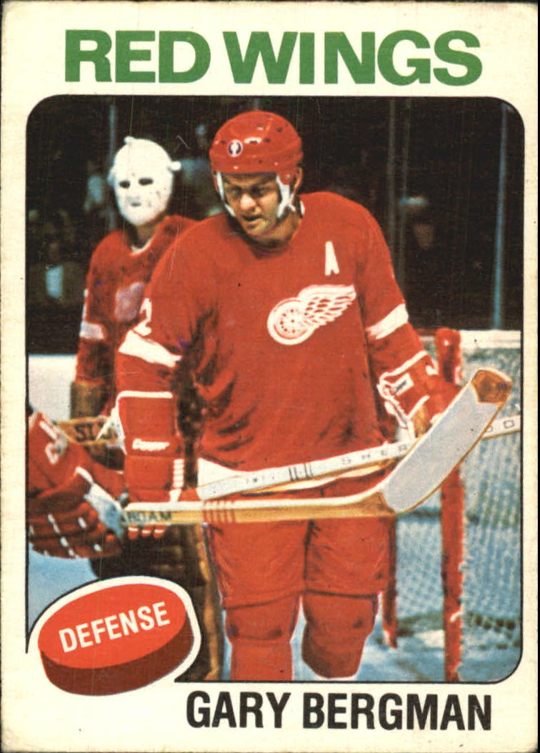 1975-76 O-Pee-Chee #236A Gary Bergman/(No mention of trade)