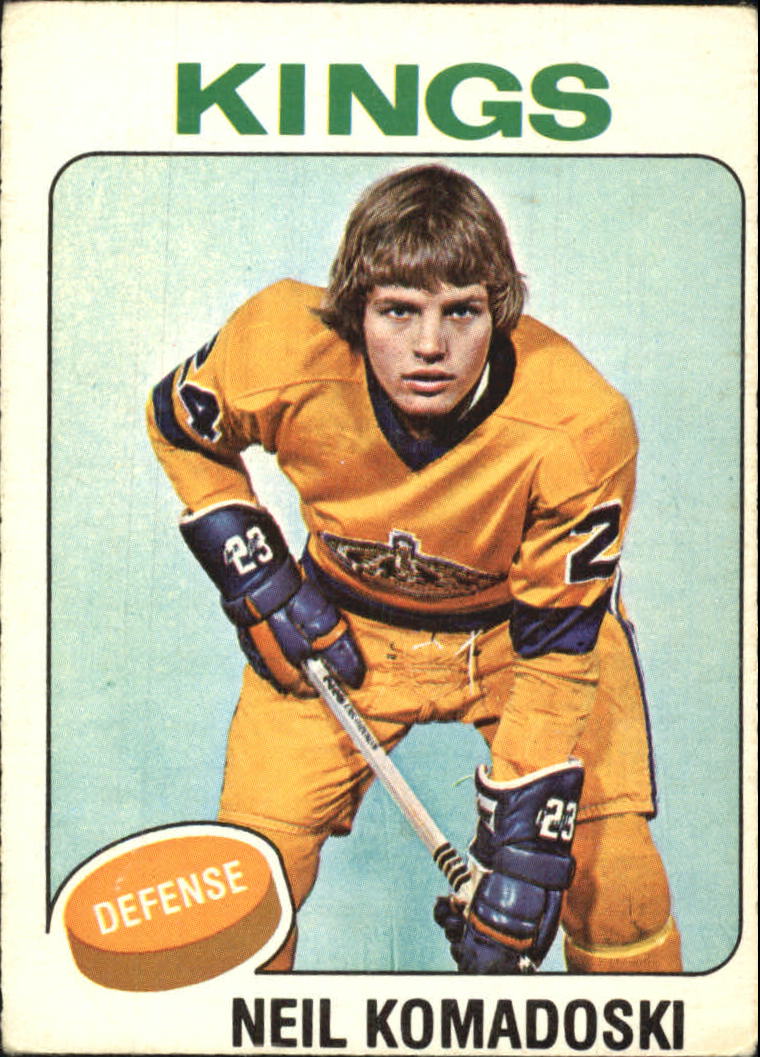 1975-76 O-Pee-Chee #238 Neil Komadoski