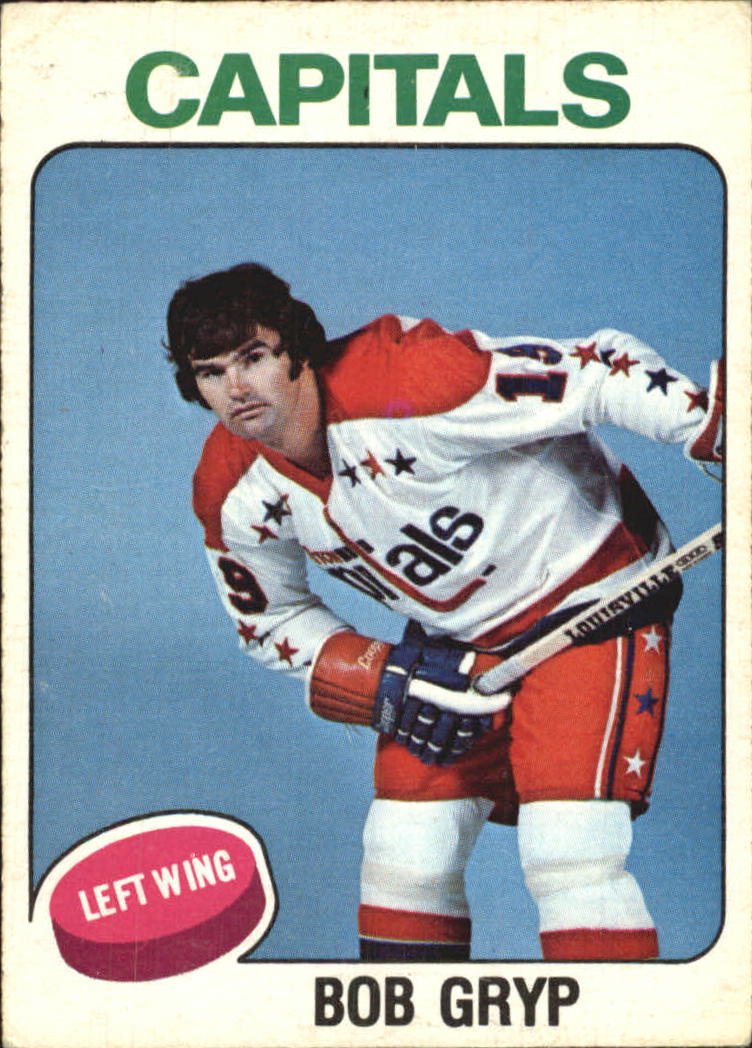 1975-76 O-Pee-Chee #348 Bob Gryp RC