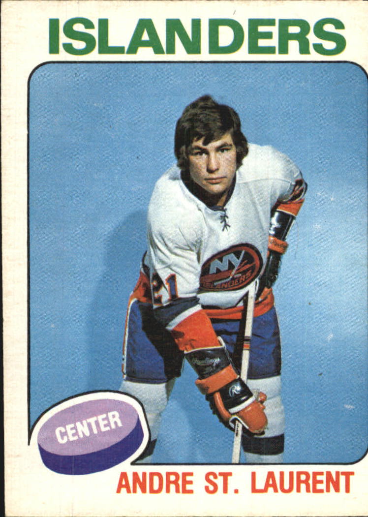 1975-76 O-Pee-Chee #387 Andre St.Laurent RC front image
