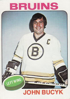 1975-76 Topps #9 Johnny Bucyk