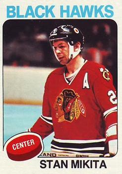 1975-76 Topps #30 Stan Mikita