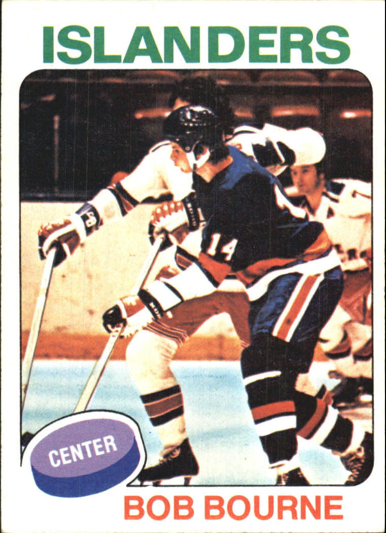 1975-76 Topps #163 Bob Bourne RC
