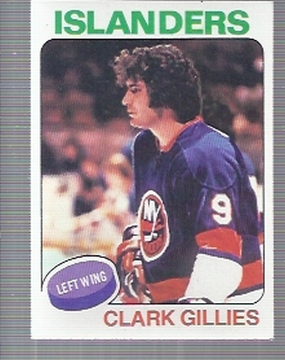 1975-76 Topps #199 Clark Gillies RC