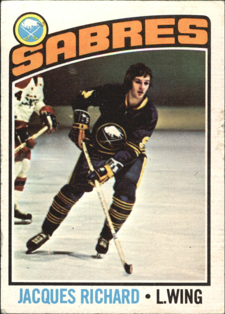 1976-77 O-Pee-Chee #8 Jacques Richard