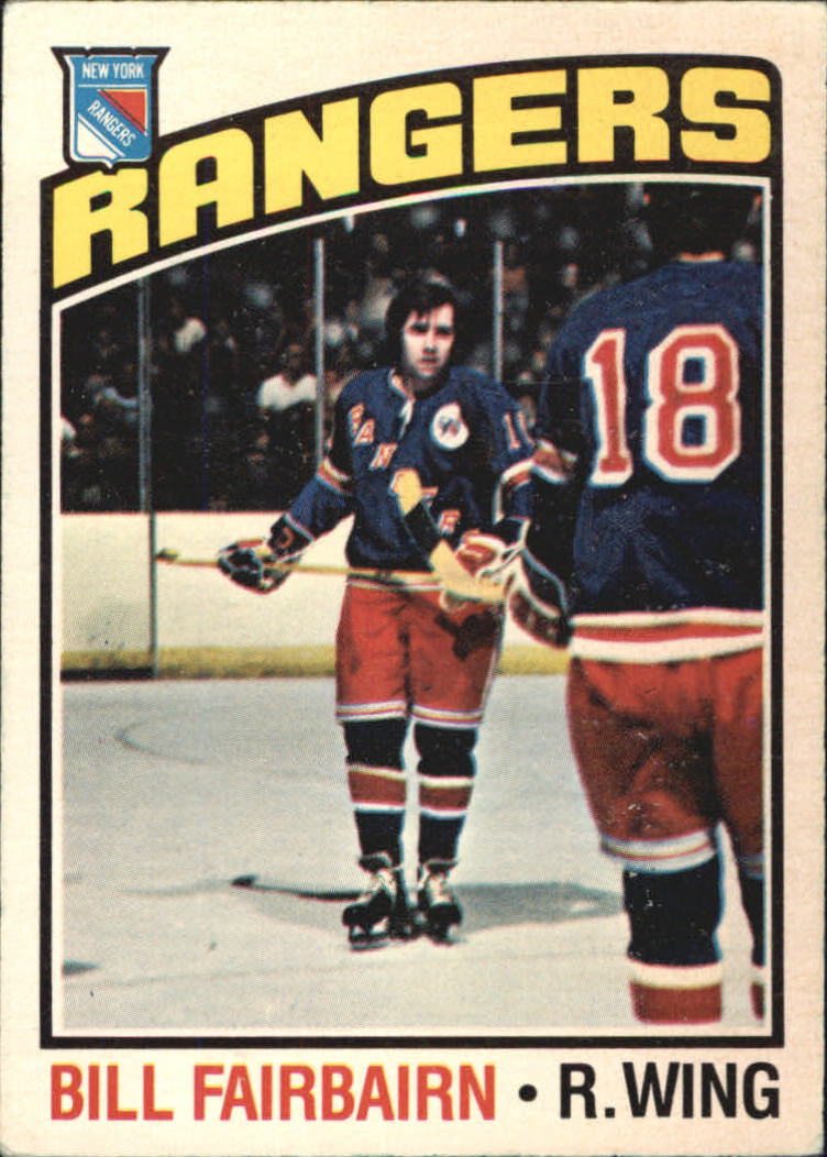 1976-77 O-Pee-Chee #57 Bill Fairbairn