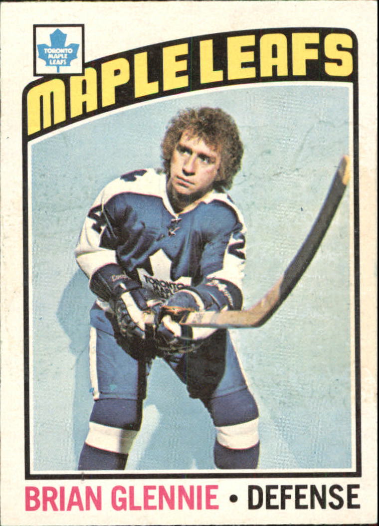 1976-77 O-Pee-Chee #99 Brian Glennie