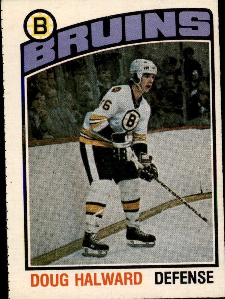 1976-77 O-Pee-Chee #306 Doug Halward RC