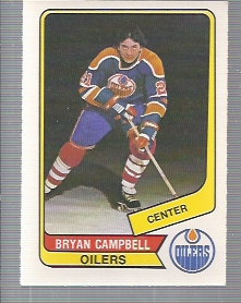 1976-77 O-Pee-Chee WHA #16 Bryan Campbell