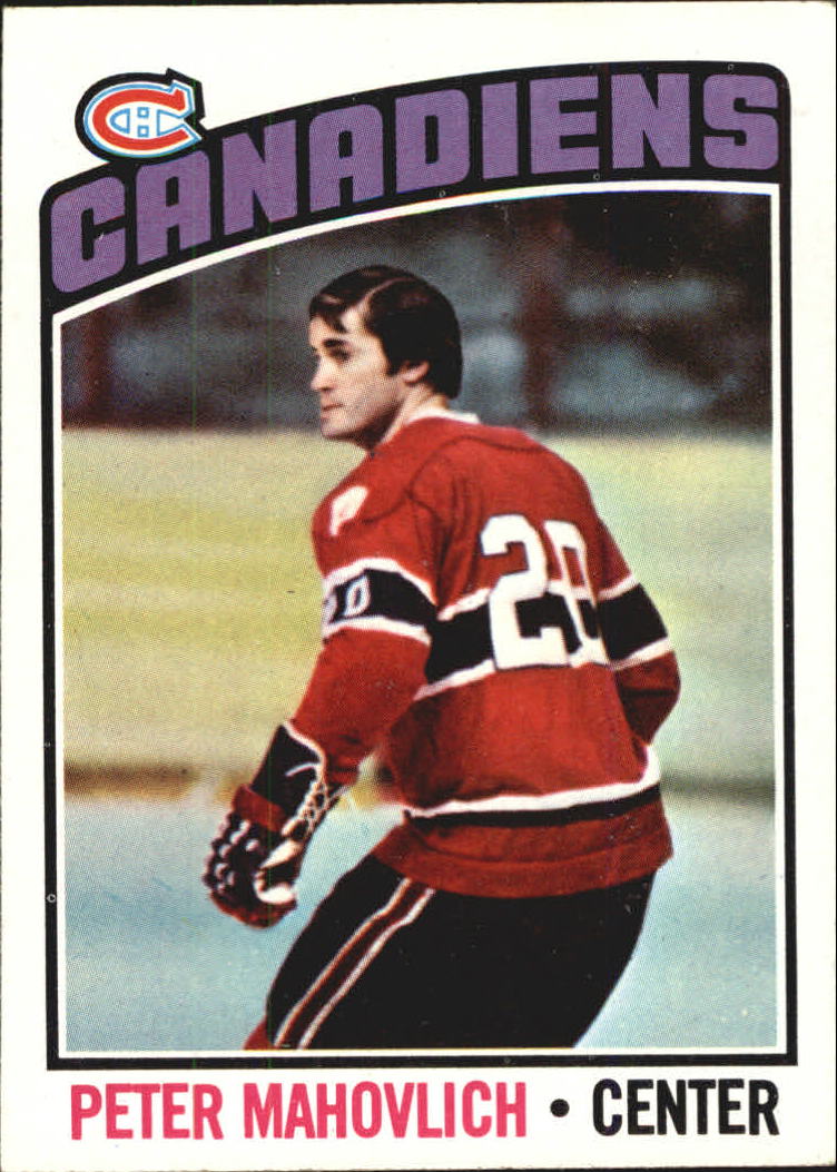 1976-77 Topps #15 Peter Mahovlich