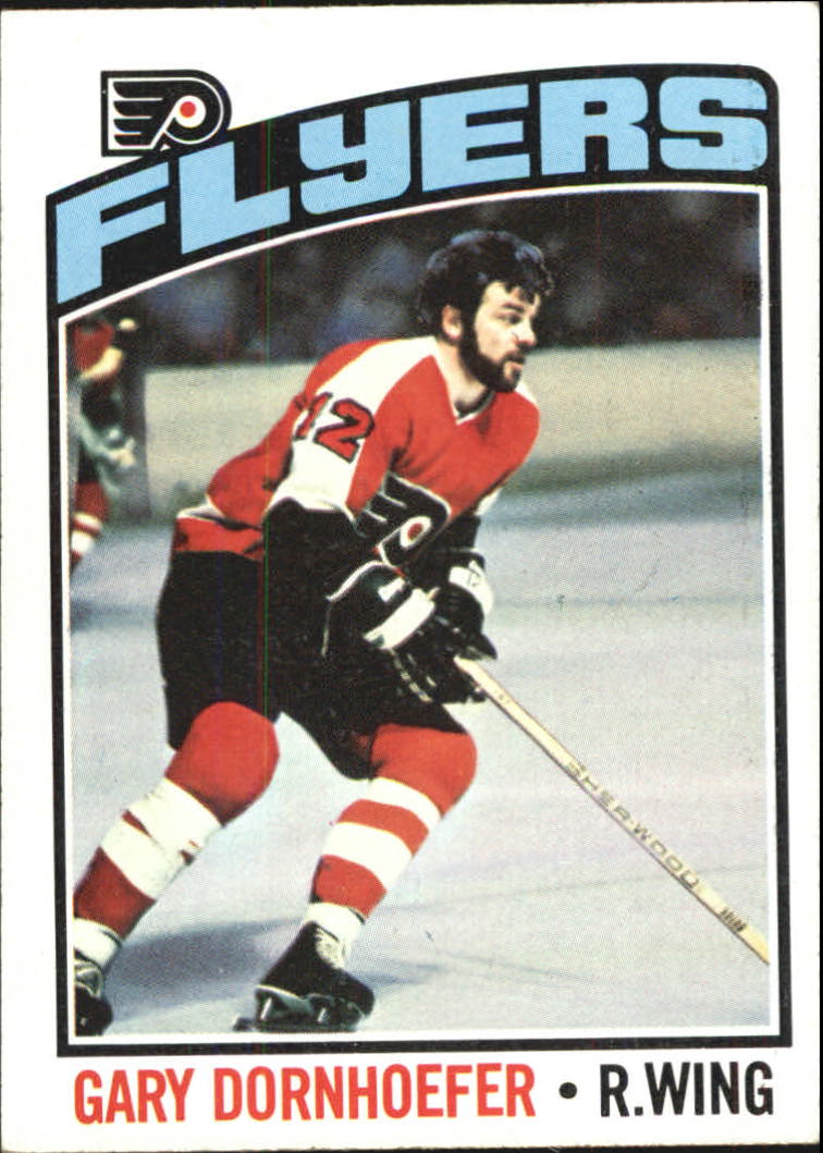 1976-77 Topps #256 Gary Dornhoefer